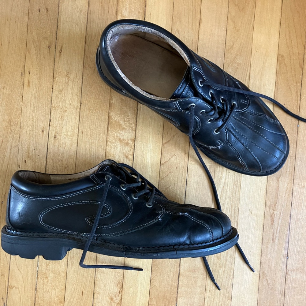 COPY - Well worn classic John Fluevog low shoes